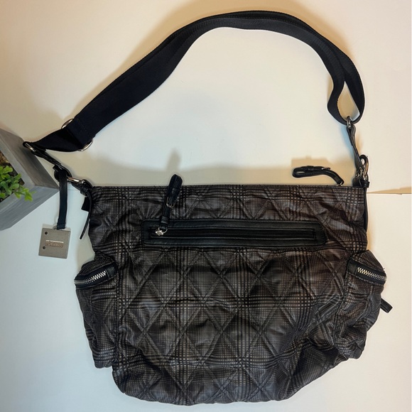 Joanel Multi-Pocket Plaid Purse - Picture 2 of 11